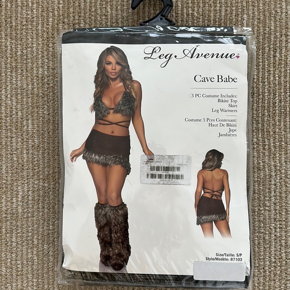 Fashion Nova Tops - Cave Babe Halloween Costume
